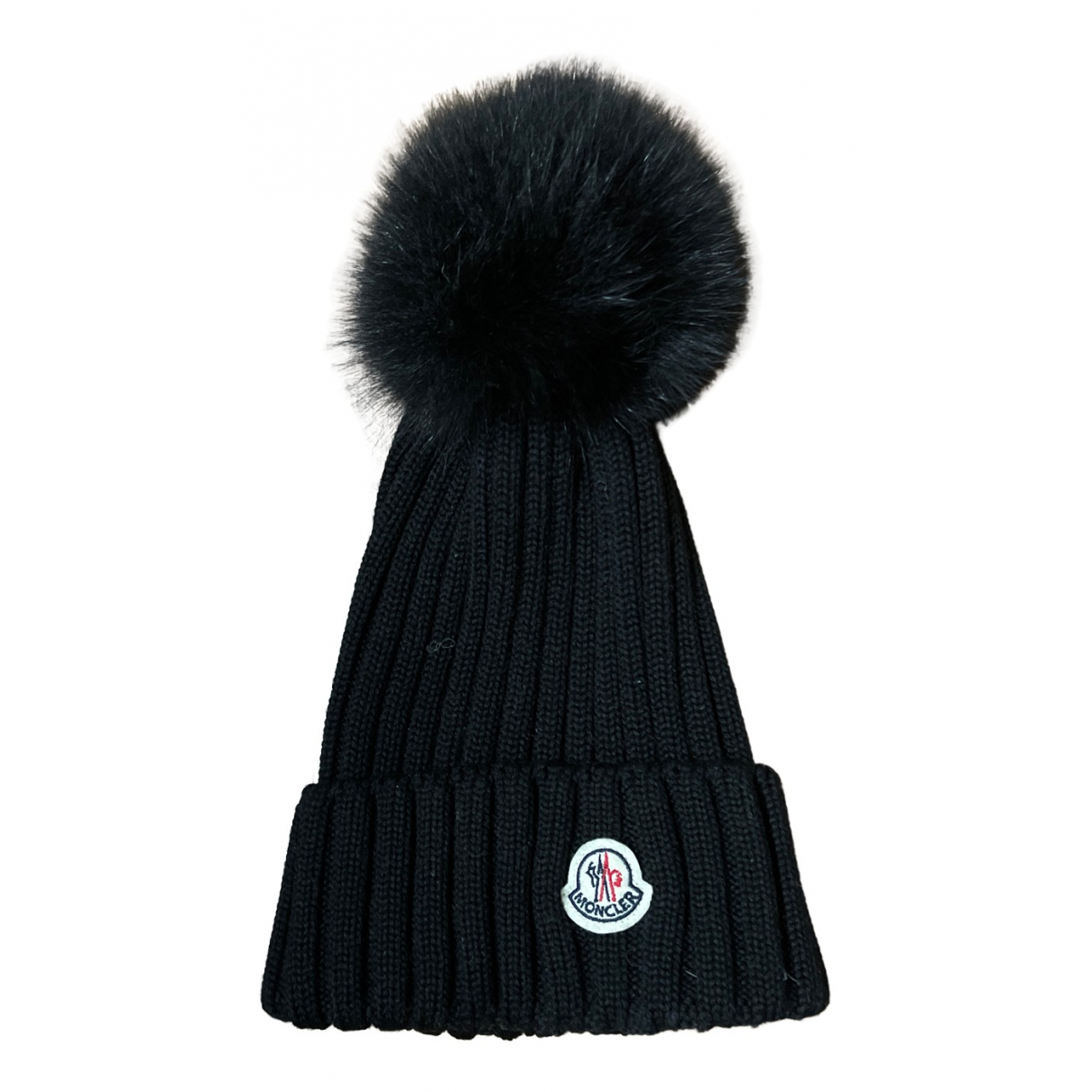 Wool cap Moncler Black size L 